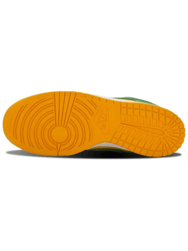 Кроссовки sb dunk low pro Nike — изображение 4 из 4, зеленый/желтый