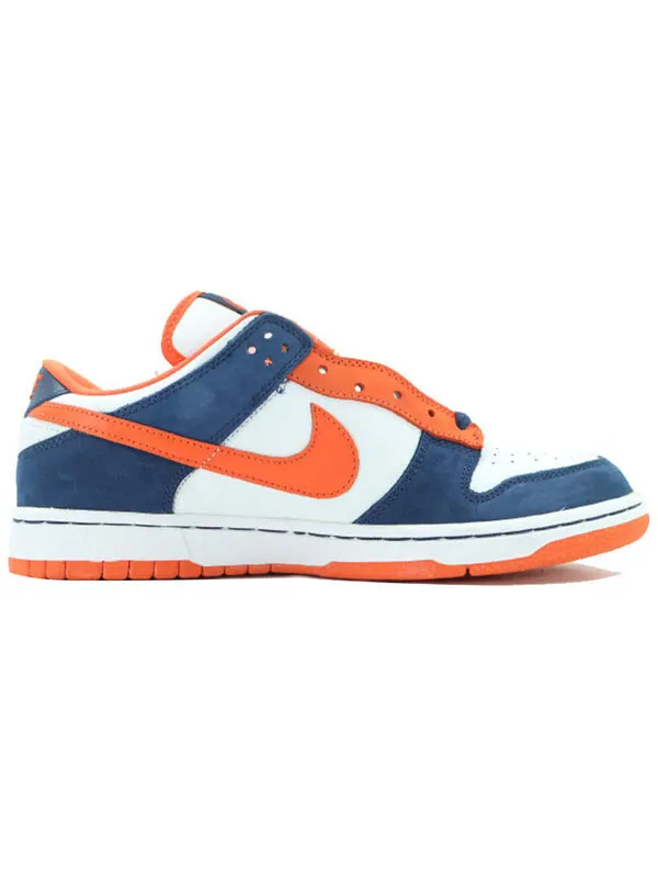 Кроссовки sb dunk low pro Nike — изображение 2 из 4, белый/синий/оранжевый