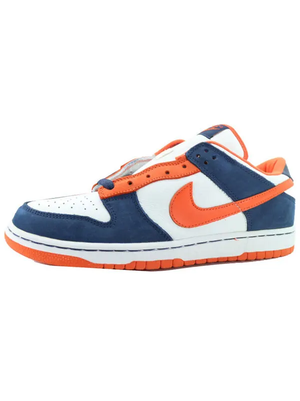 Кроссовки sb dunk low pro Nike — изображение 3 из 4, белый/синий/оранжевый