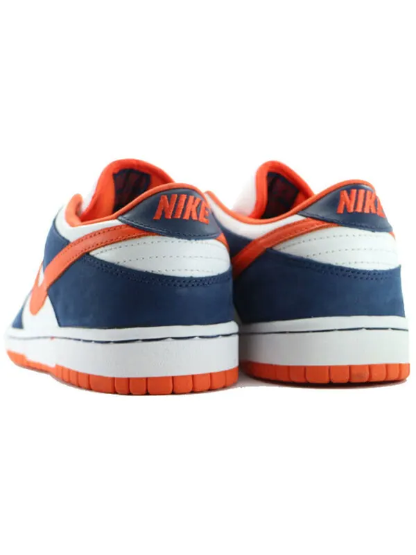 Кроссовки sb dunk low pro Nike — изображение 4 из 4, белый/синий/оранжевый