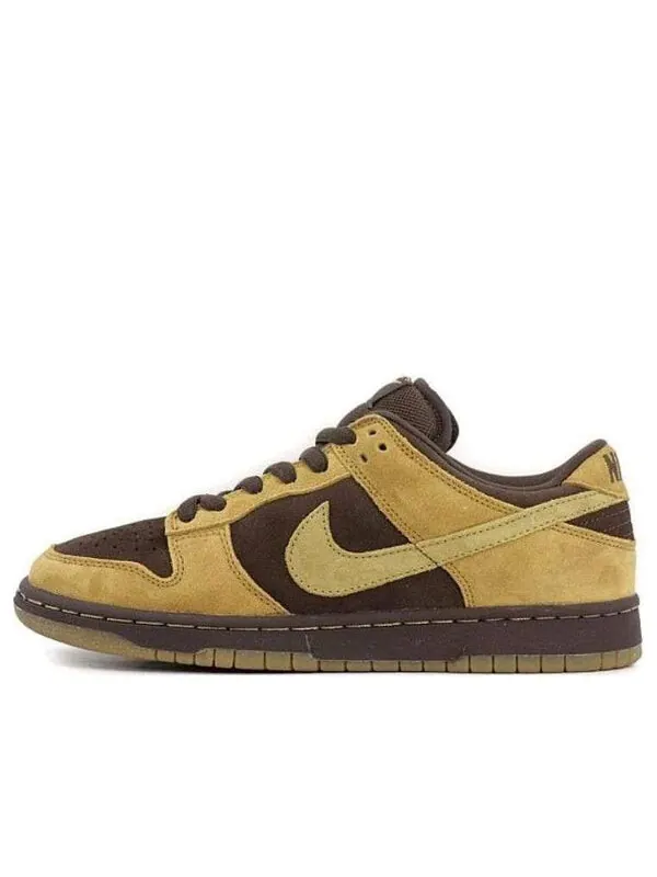 Кроссовки sb dunk low pro Nike — изображение 1 из 4, коричневый/желтый
