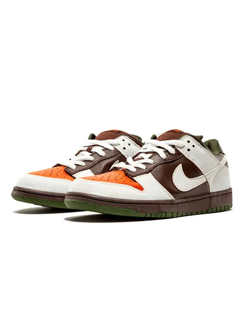 Кроссовки sb dunk low pro Nike — изображение 2 из 4, коричневый/светлый/белый