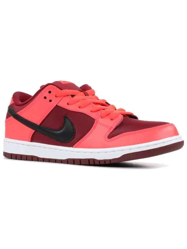 Кроссовки sb dunk low Nike — изображение 3 из 4, черный-красный