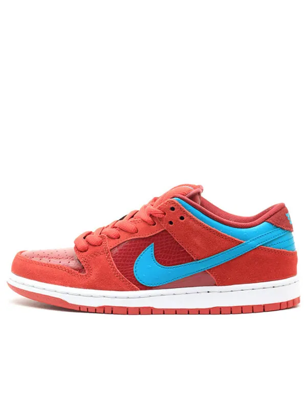 Кроссовки sb dunk low pro Nike — изображение 1 из 4, зеленый/красный