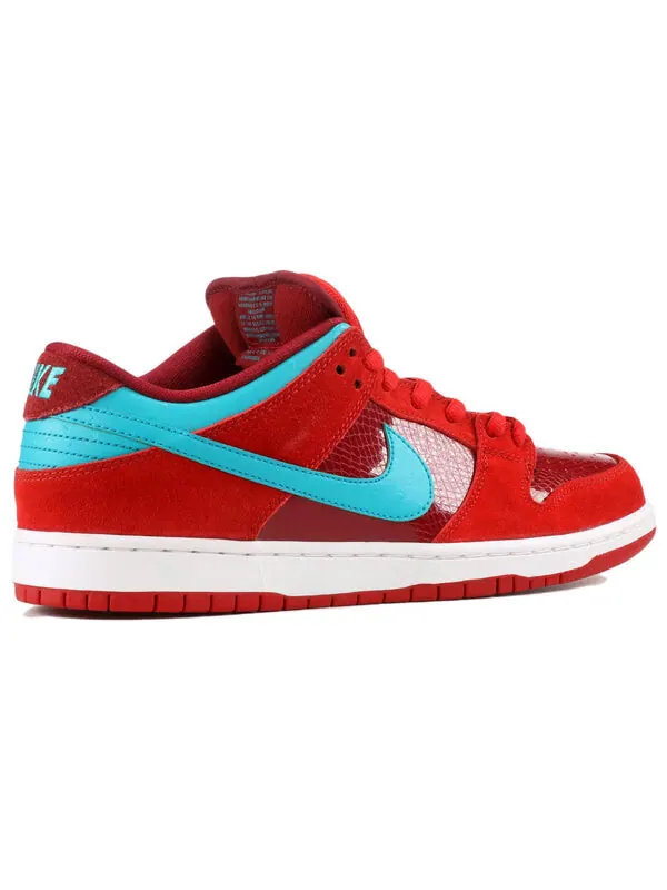Кроссовки sb dunk low pro Nike — изображение 3 из 4, зеленый/красный