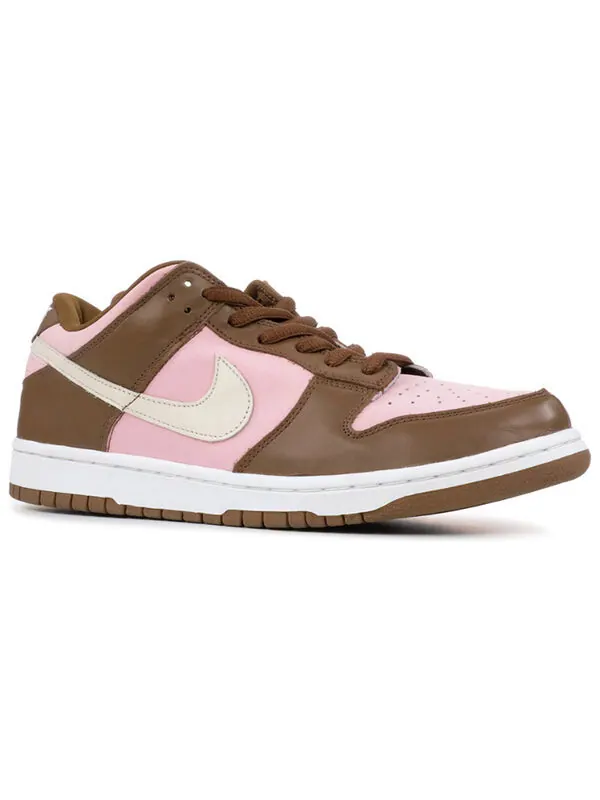 Кроссовки x stussy sb dunk low pro Nike — изображение 2 из 4, розовый