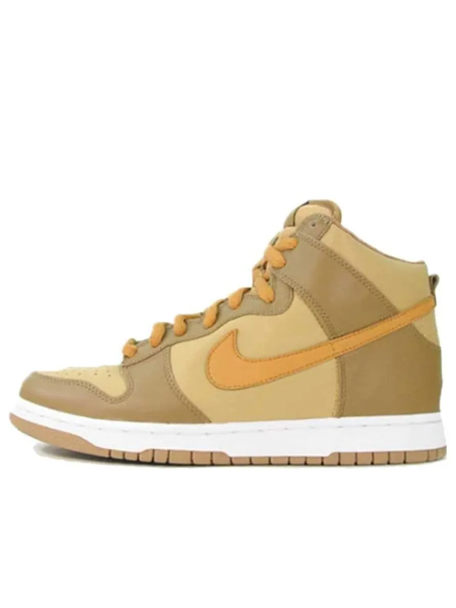Кроссовки Nike Dunk High LE 'Hay Maple Taupe' — изображение 1 из 2, бежевый