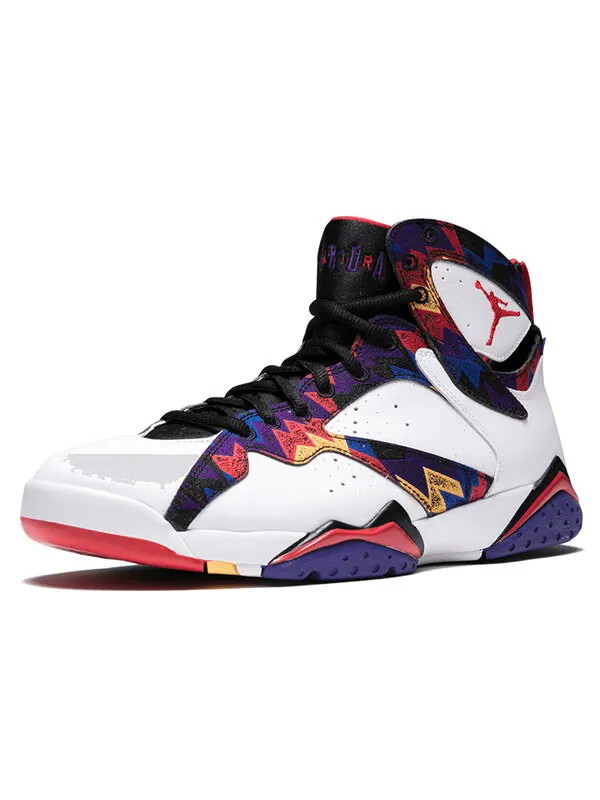 Кроссовки 7 ретро Air Jordan — изображение 2 из 4, белый/красный
