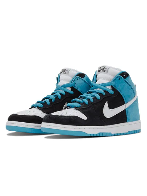 Кроссовки Nike SB Dunk High Pro 'Send Help' — изображение 2 из 4, бирюзовый