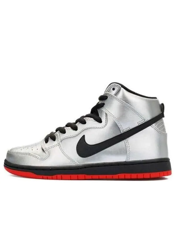 Кроссовки sb dunk high pro Nike — изображение 1 из 4, серебряный