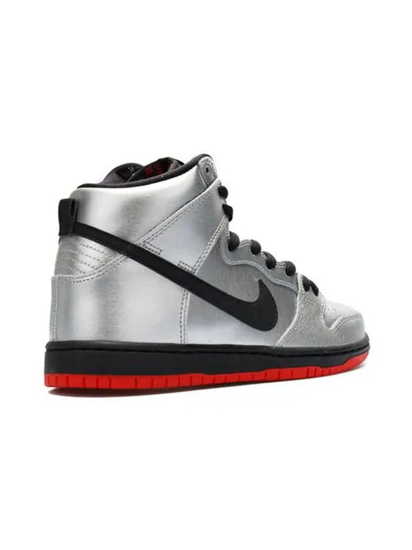 Кроссовки sb dunk high pro Nike — изображение 4 из 4, серебряный