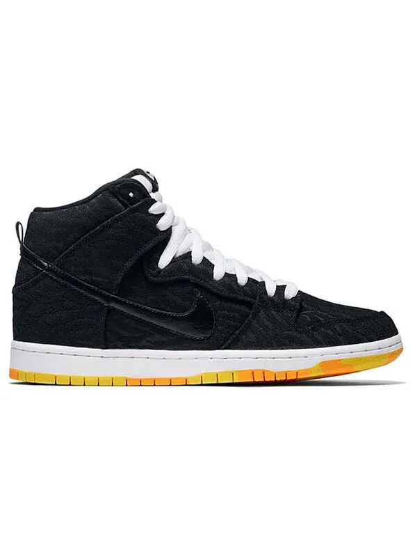Кроссовки sb dunk high pro Nike — изображение 2 из 4, черный/желтый