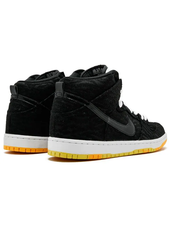 Кроссовки sb dunk high pro Nike — изображение 4 из 4, черный/желтый