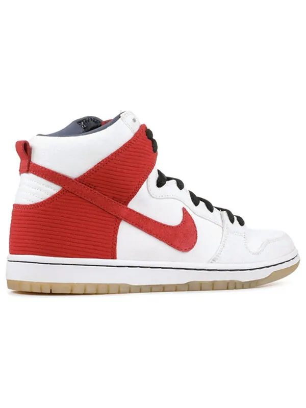 Кроссовки sb dunk high pro Nike — изображение 3 из 4, белый