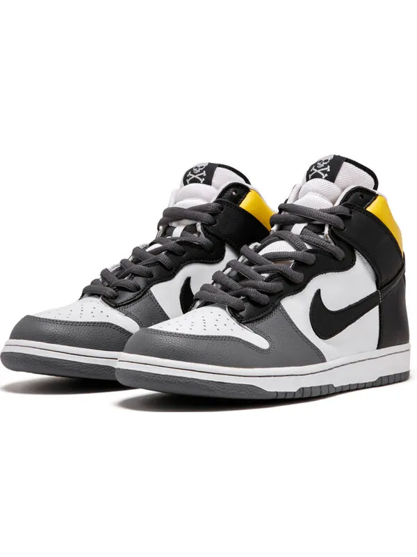 Кроссовки sb dunk high pro Nike — изображение 3 из 4, белый