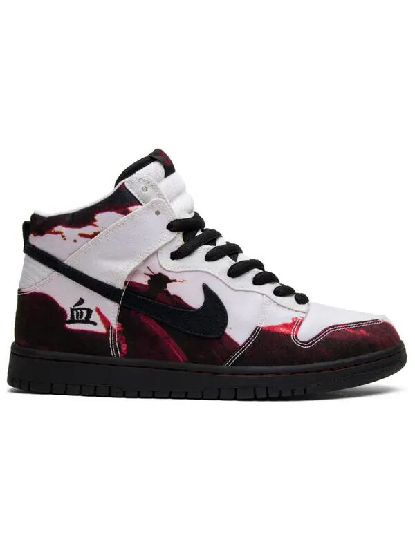 Кроссовки sb dunk high pro Nike — изображение 2 из 4, белый