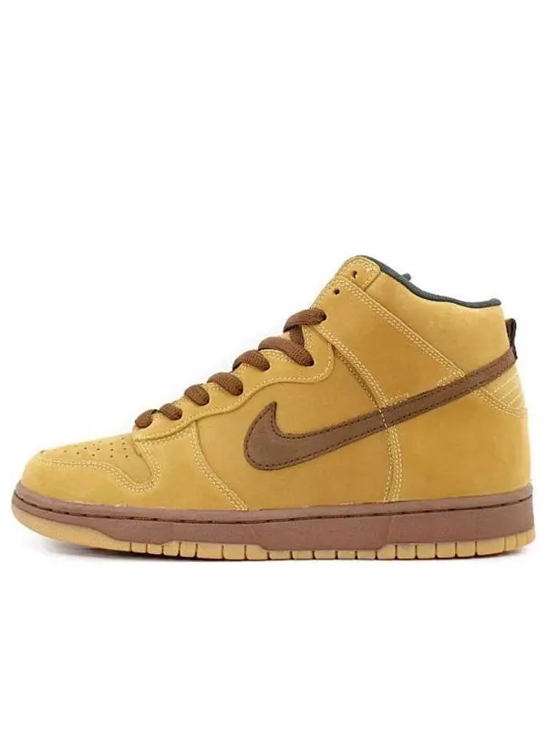 Кроссовки sb dunk high pro 'wheat' Nike — изображение 1 из 4, бежевый