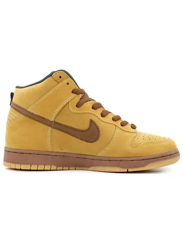 Кроссовки sb dunk high pro 'wheat' Nike — изображение 2 из 4, бежевый