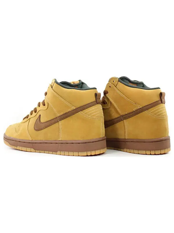 Кроссовки sb dunk high pro 'wheat' Nike — изображение 4 из 4, бежевый