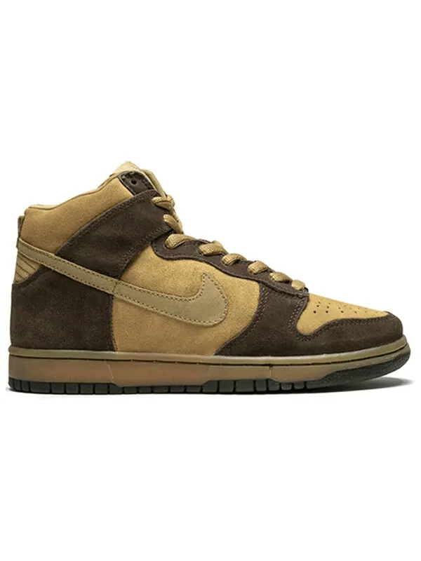 Кроссовки sb dunk high pro Nike — изображение 2 из 3, коричневый