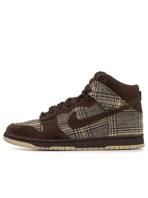 Кроссовки sb dunk high pro Nike — изображение 1 из 4, коричневый