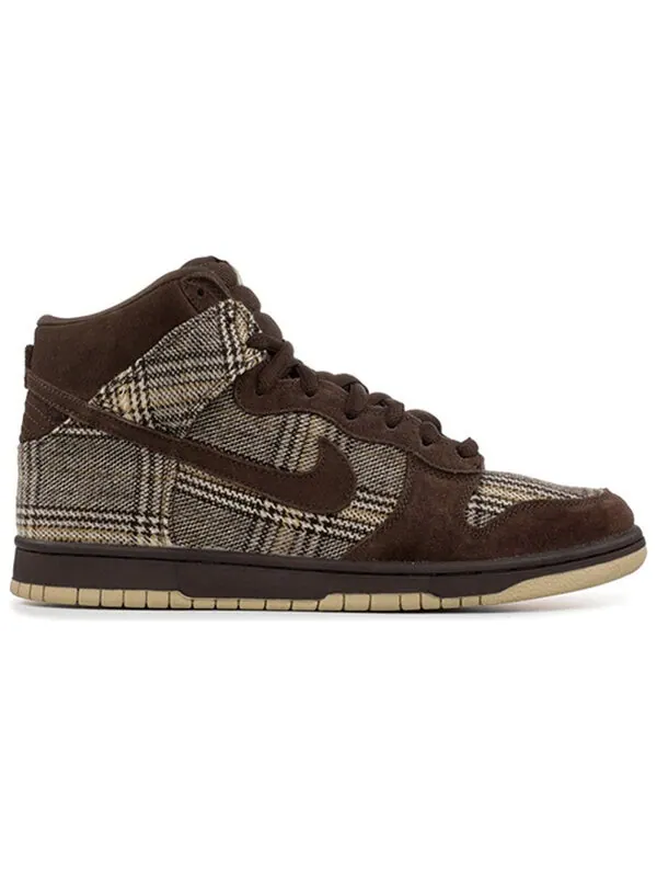 Кроссовки sb dunk high pro Nike — изображение 2 из 4, коричневый