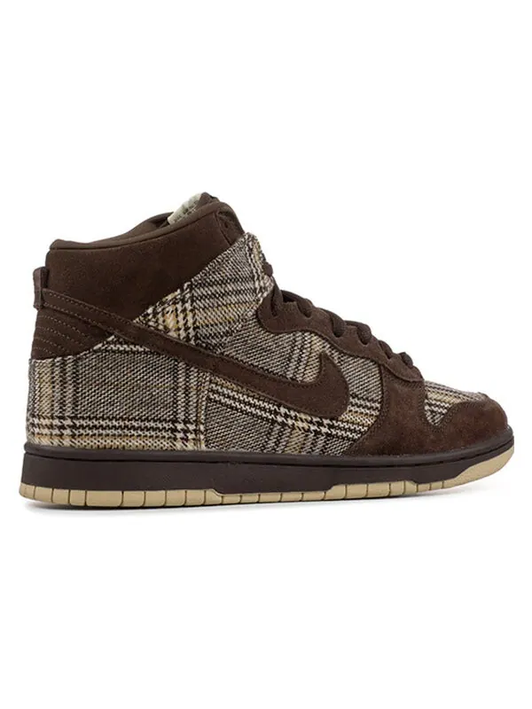 Кроссовки sb dunk high pro Nike — изображение 3 из 4, коричневый