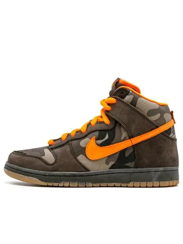 Кроссовки sb dunk high pro Nike — изображение 1 из 4, коричневый