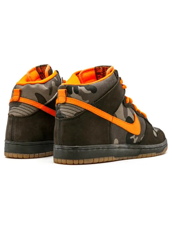 Кроссовки sb dunk high pro Nike — изображение 3 из 4, коричневый