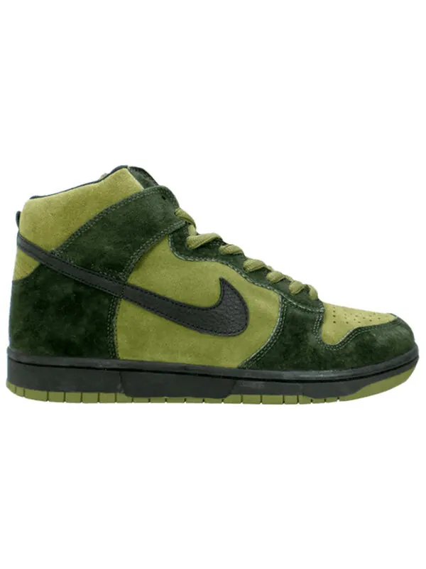 Кроссовки sb dunk high pro Nike — изображение 2 из 3, зеленый