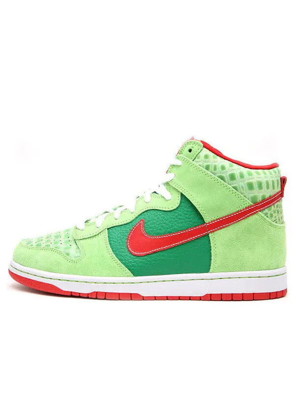 Кроссовки sb dunk high pro Nike — изображение 1 из 1, зеленый
