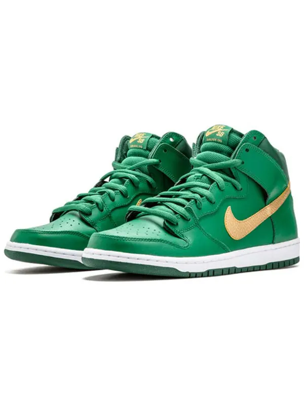 Кроссовки sb dunk high pro Nike — изображение 2 из 4, зеленый