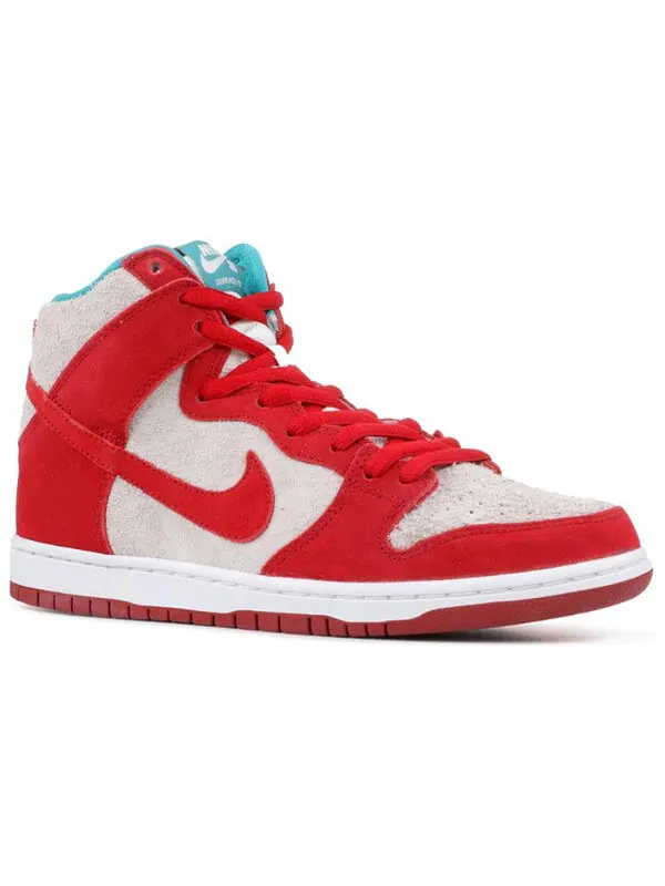 Кроссовки sb dunk high pro Nike — изображение 2 из 4, красный/красный/белый