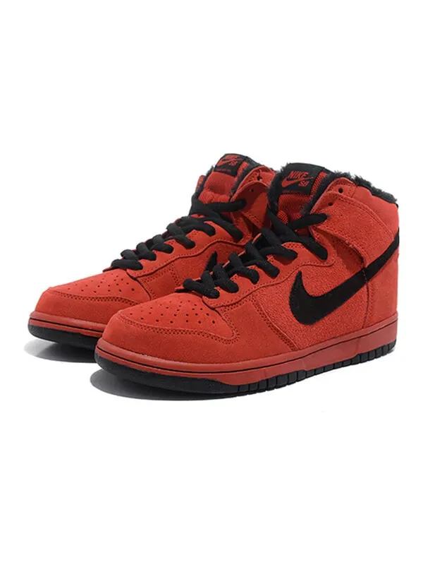 Кроссовки sb dunk high pro Nike — изображение 3 из 4, красный