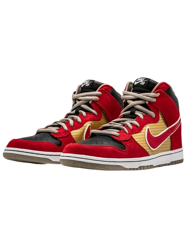 Кроссовки sb dunk high pro Nike — изображение 2 из 4, красный