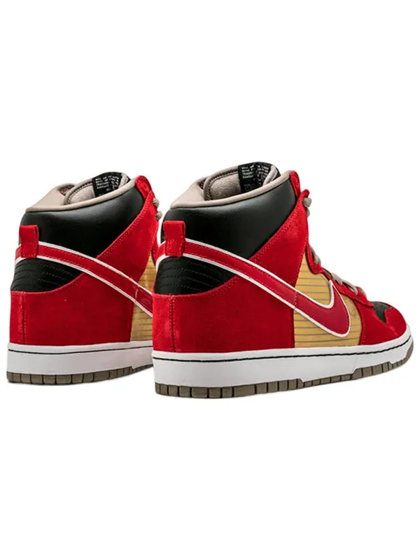 Кроссовки sb dunk high pro Nike — изображение 3 из 4, красный