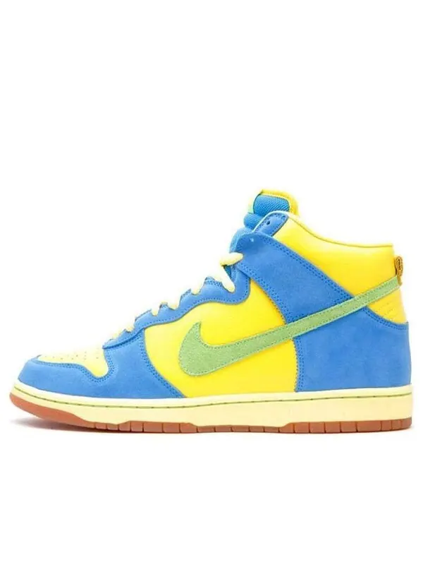 Кроссовки sb dunk high pro Nike — изображение 1 из 4, желтый