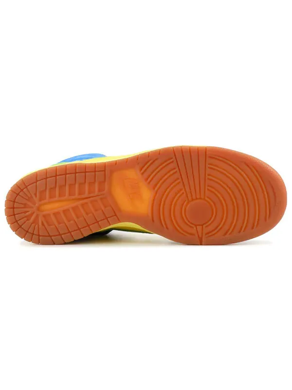 Кроссовки sb dunk high pro Nike — изображение 4 из 4, желтый