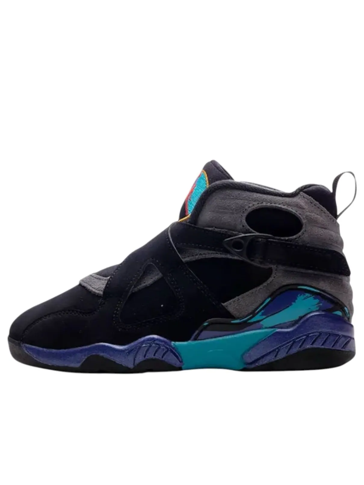 Кроссовки (PS) Air Jordan 8 Retro 'Aqua' — изображение 1 из 5, черный