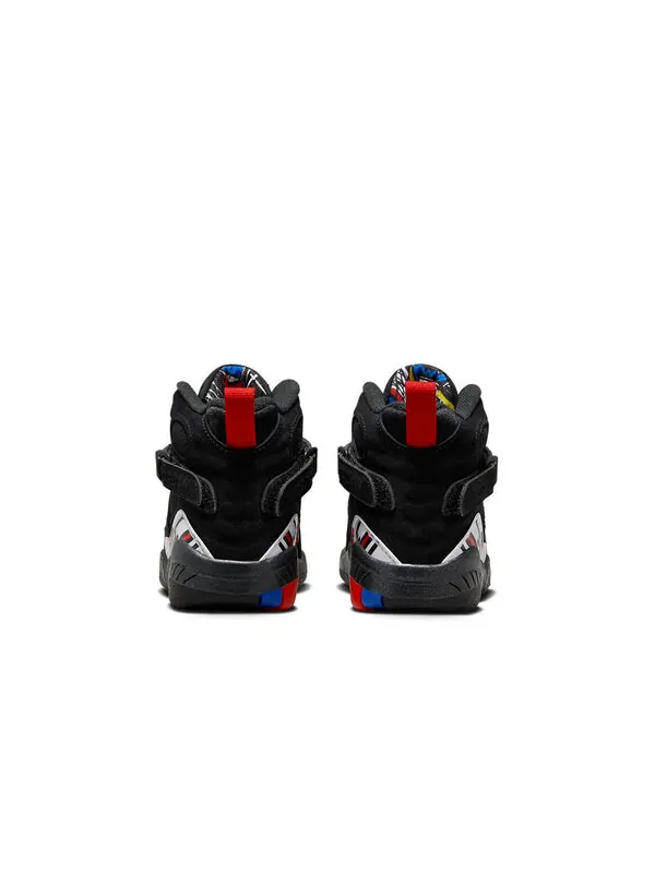 Кроссовки 8 ретро Air Jordan — изображение 4 из 4, черный/красный-белый