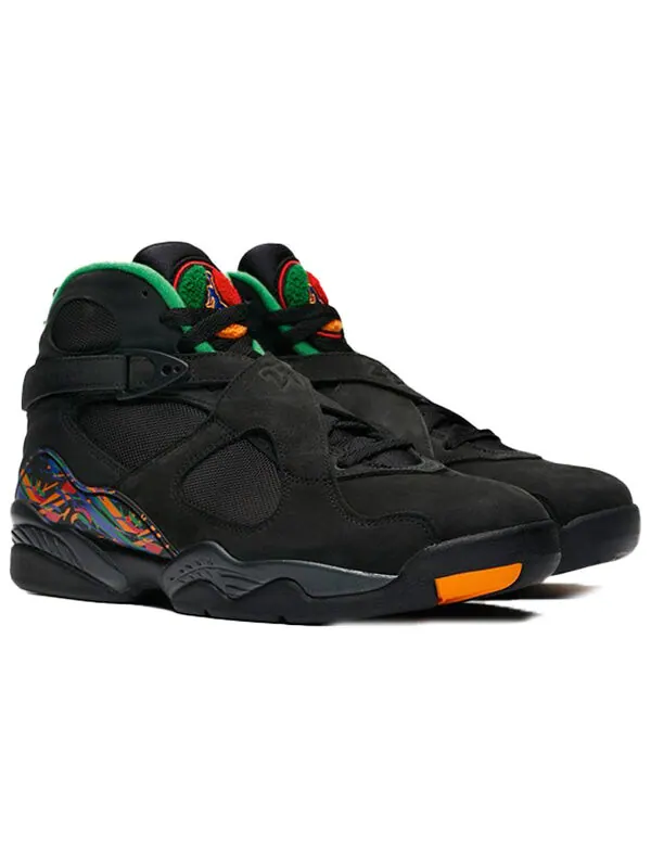 Кроссовки 8 retro 'tinker - air raid' Air Jordan — изображение 2 из 4, черный/светлый