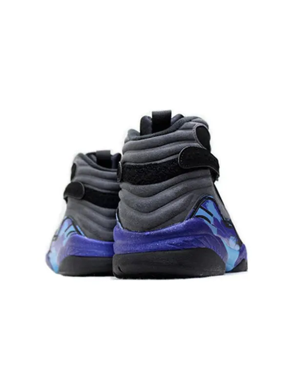 Кроссовки 8 ретро Air Jordan — изображение 3 из 4, черный/красный-серый