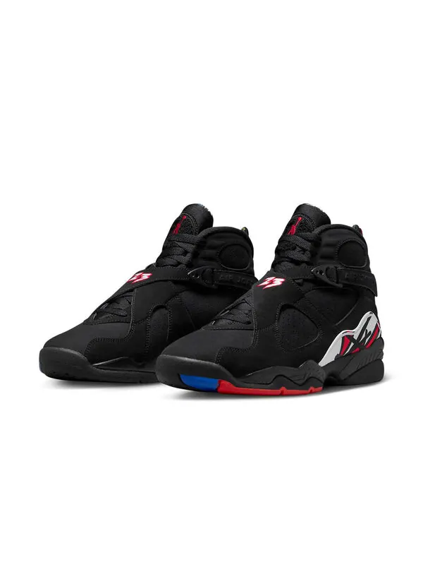 Кроссовки 8 retro 'playoffs' Air Jordan — изображение 2 из 4, черный/красный-белый