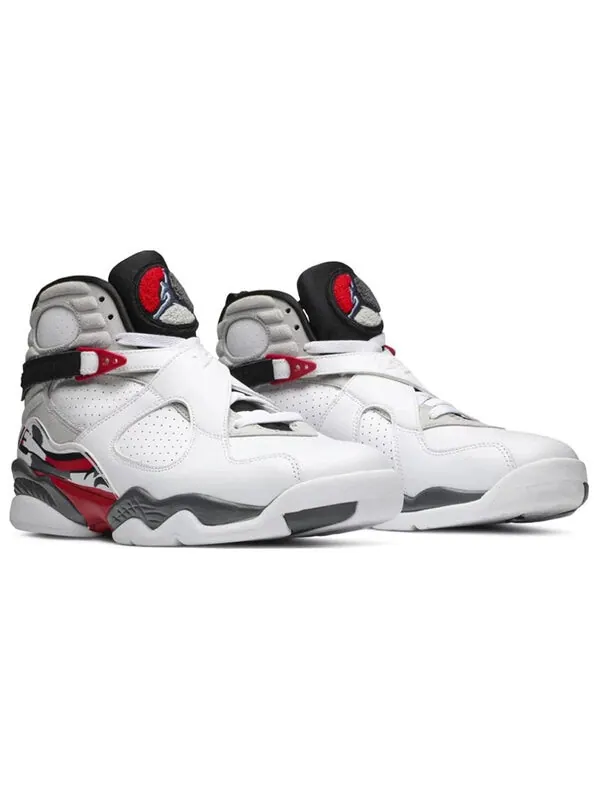 Кроссовки 8 ретро Air Jordan — изображение 3 из 4, белый/черный-красный