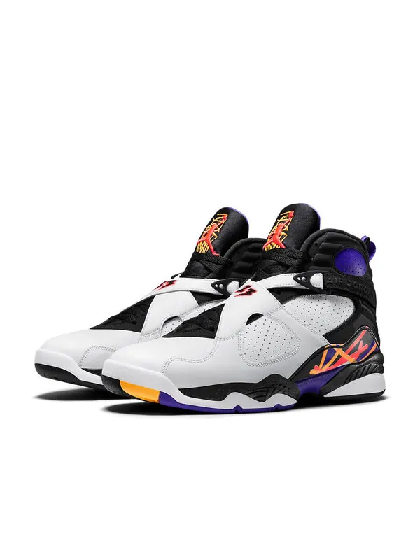 Кроссовки 8 Air Jordan — изображение 3 из 4, белый