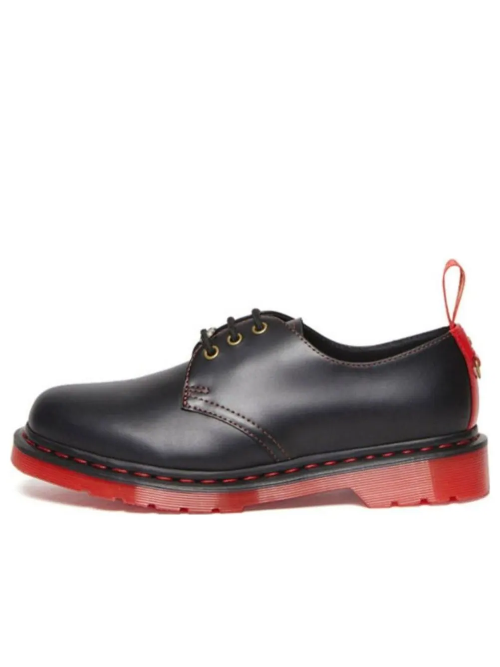Ботинки Dr. Martens 1461 «Год Кролика», кожаные — изображение 1 из 5, черный/красный