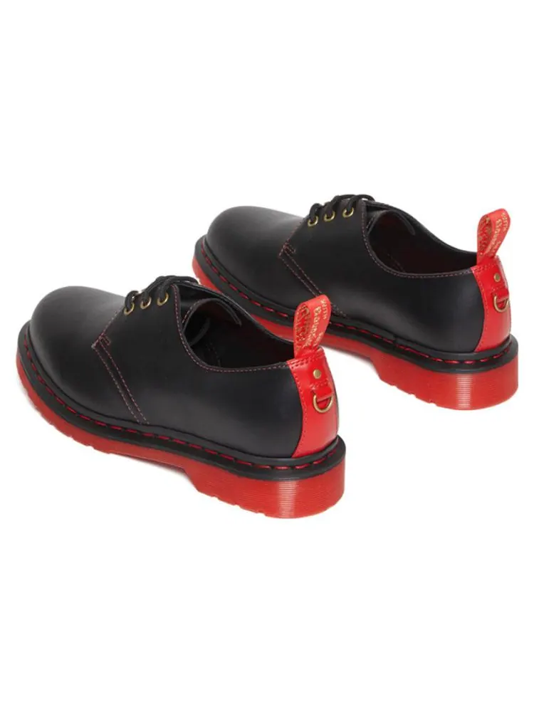 Ботинки Dr. Martens 1461 «Год Кролика», кожаные — изображение 4 из 5, черный/красный
