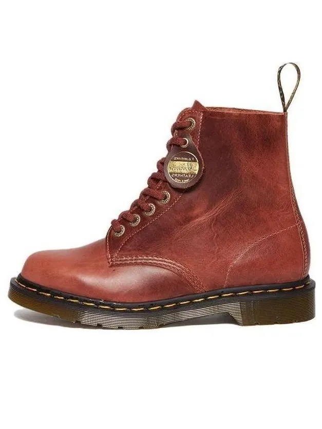 Ботинки Dr. Martens 1460 Pascal Made in England Denver кожаные — изображение 1 из 6, коричневый