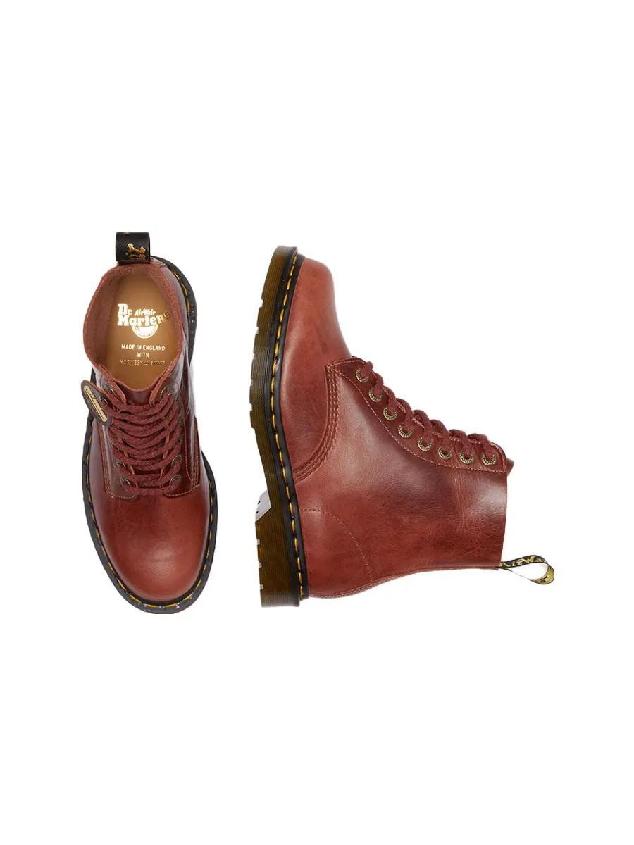 Ботинки Dr. Martens 1460 Pascal Made in England Denver кожаные — изображение 5 из 6, коричневый
