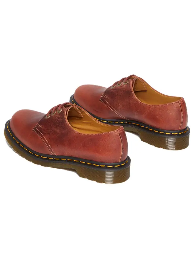 Кроссовки Dr. Martens 1461 Made in England Oxford Shoes, кожаные — изображение 4 из 6, коричневый
